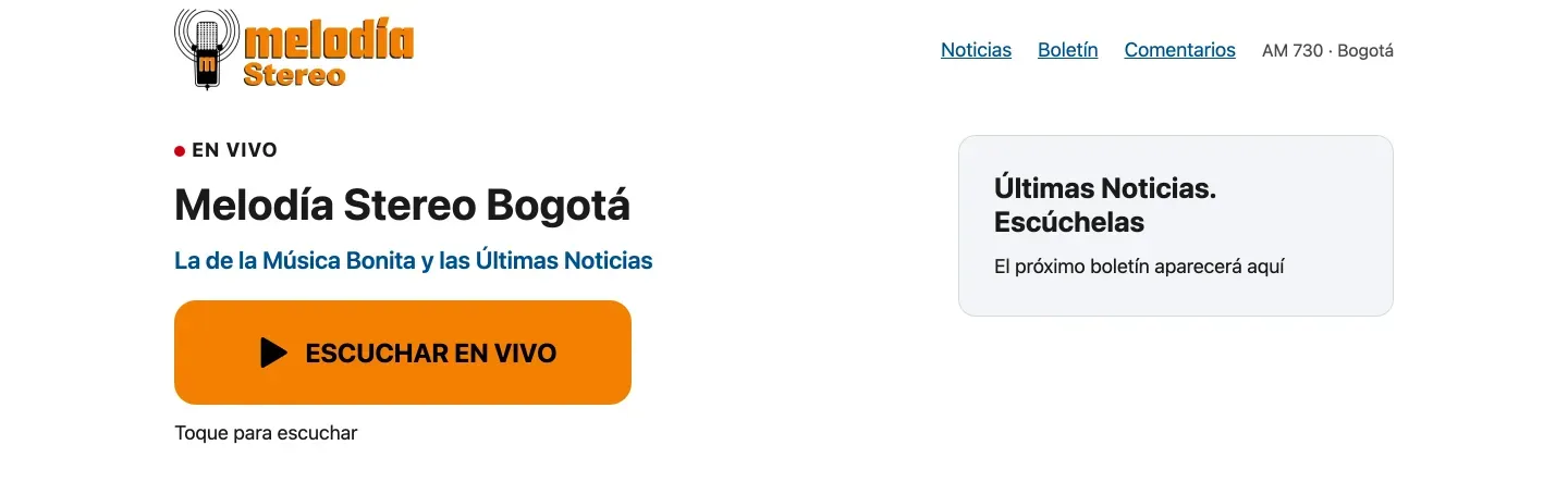 Melodía Stereo Bogotá